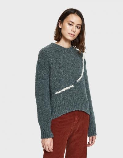 Paloma Wool Linda Listen Sweater In Blue