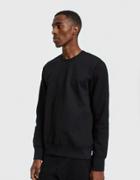 Reigning Champ Ls Crewneck Heavy Weight Terry In Black