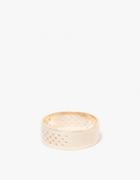 Knobbly Studio Perforated Ring