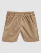 Our Legacy Drape Trunks In Camel Bullet Nylon