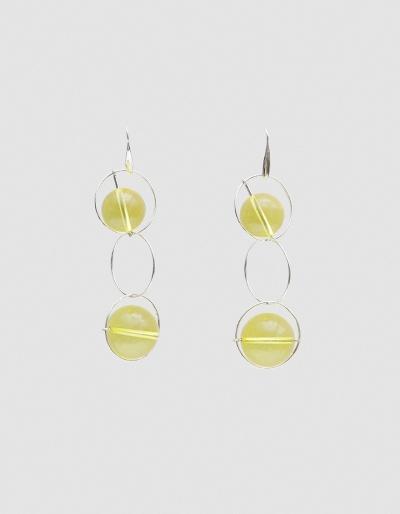 Marni Earrings With Circles In Acid
