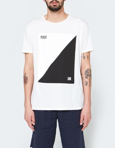 Quality Peoples Peace Out Crew T-shirt