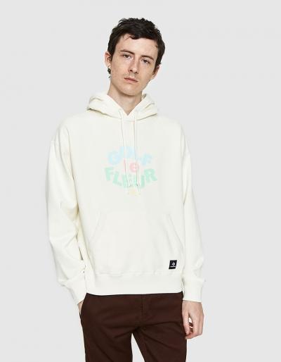 Converse Golf Le Fleur Pullover Hoodie In Bone