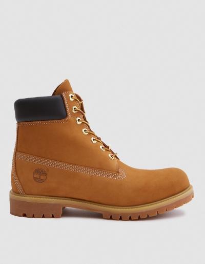 Timberland 6 In. Premium Boot In Wheat Nubuck