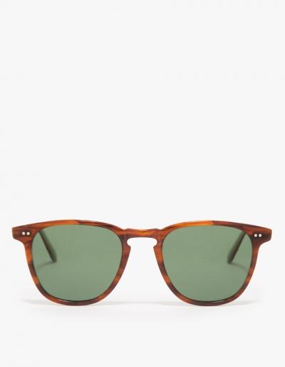 Garrett Leight Brooks 47 Whiskey Tortoise