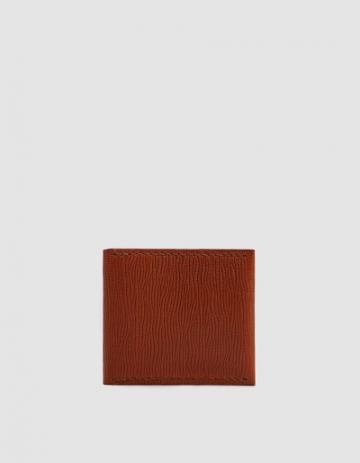 Southern Field Industries Coin Wallet In Embossed Tan