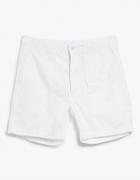 Engineered Garments White 20s Cotton Fatigue