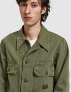 Neighborhood Long Sleeve Mil-utility Shirt In Olive Drab