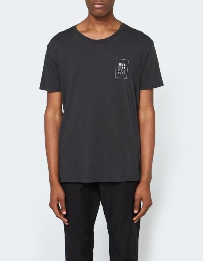 Quality Peoples Qp Logo Clean Crew T-shirt