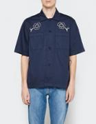 Our Legacy Box 2p Sl Shirt Navy Washed