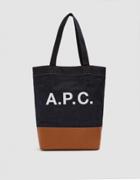 A.p.c. Axel Tote Bag In Caramel