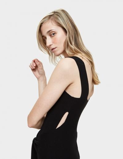 Nanushka Ora Top In Black