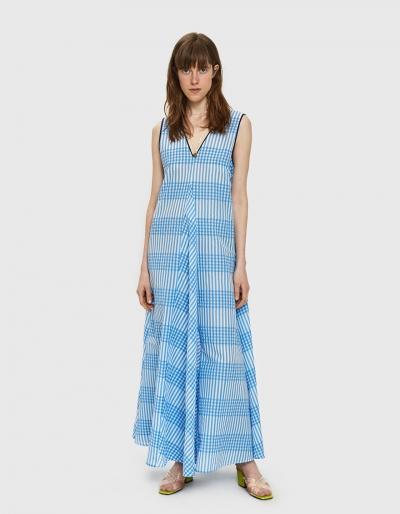 Ganni Charron A-line Dress In
