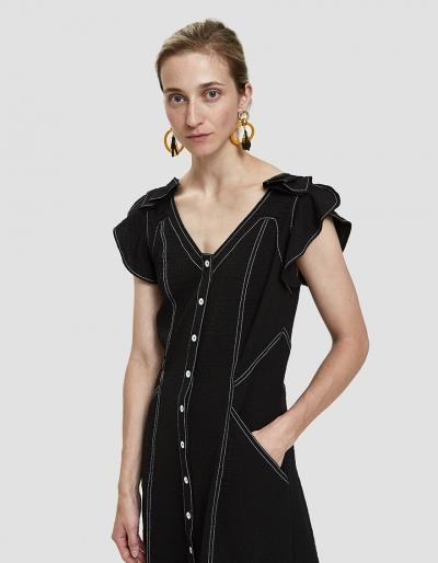 Farrow Higo Button Down Dress