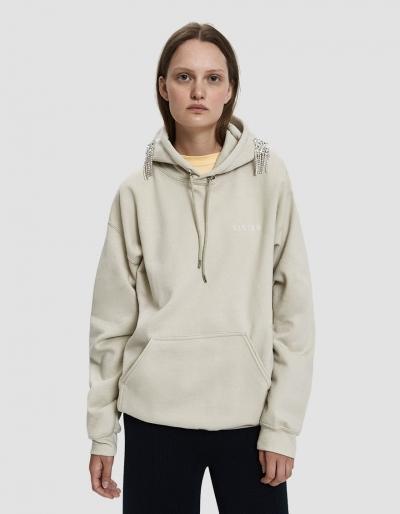 Collina Strada Sisterhood Embellished Hoodie