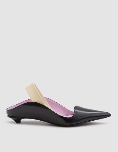 Proenza Schouler Slingback Wave Pump