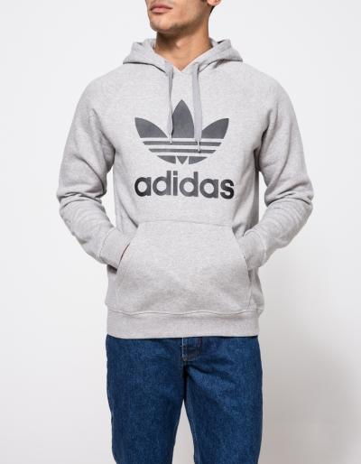Adidas Originals 3foil Hoody In Grey