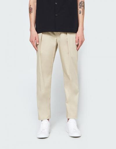 Lemaire Elasticated Pants In Beige