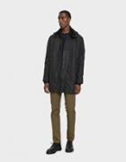 Norse Projects Trondheim Waxed Cotton Parka In Black Watch Check