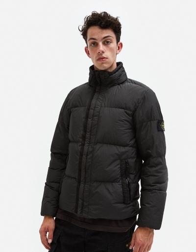 Stone Island Garment Dyed Crinkle Reps Ny Real Down Blouson