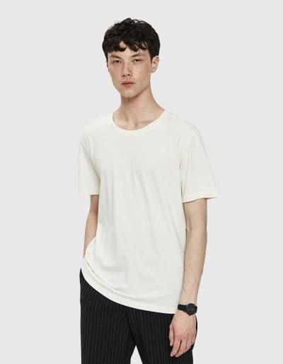Maison Margiela Three Pack Tees In Optic White/off White/cream