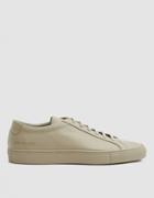 Common Projects Original Achilles Low Sneaker In Taupe