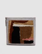 Rachel Comey Embroidered Clutch In Beige