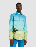 Calvin Klein Jeans Est. 1978 Western Shirt In Digital Horse