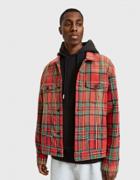 Off-white Red Check Over Jacket