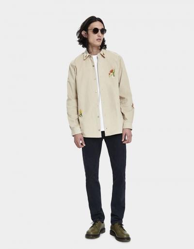 Bruta Botany Classic Shirt In Corduroy Camel