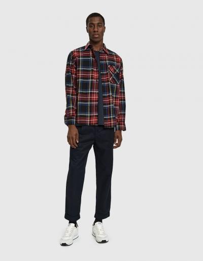 Beams Plus 1 Pleat 80/3 Twill Pant