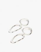 Drift Riot Free Form Drop Earrings In Sterling