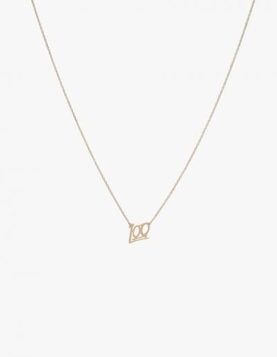 In God We Trust 100 Necklace In Gold