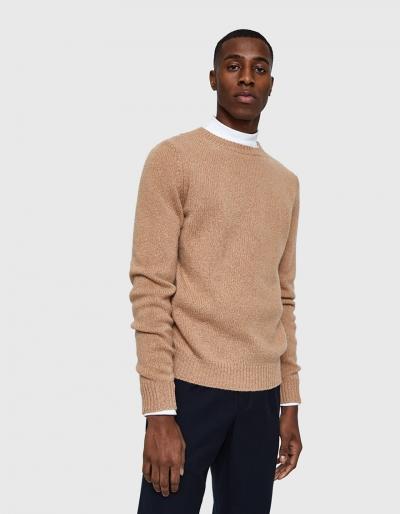 A.p.c. Wind Sweater In Camel