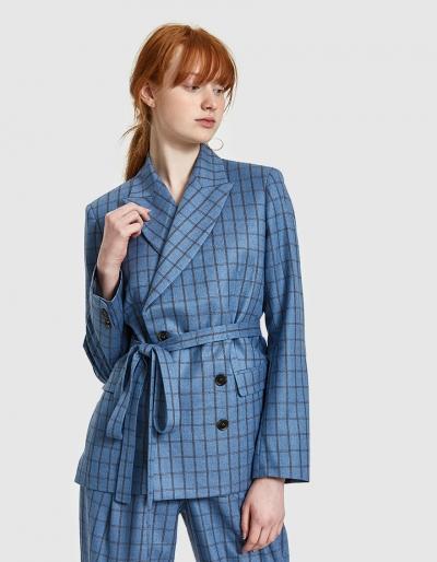 Da/da Diane Ducasse Crossed Blazer In