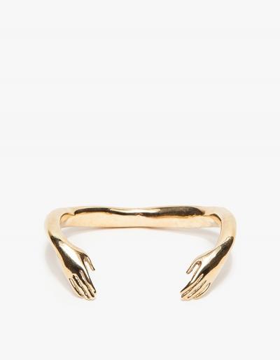 Winden Embrace Brass Cuff Bracelet