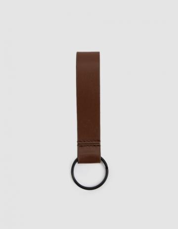 Common Projects Simple Key Ring In Brown