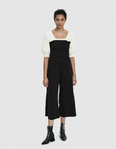 Stelen Jessica Smocked Jumpsuit