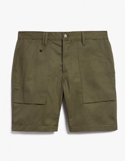 Rogue Territory Safari Shorts In Olive