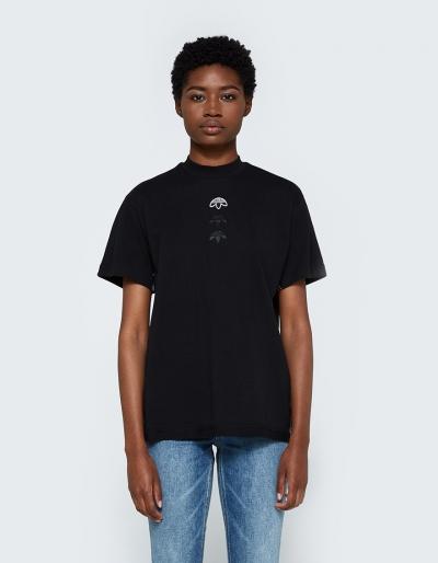 Adidas X Alexander Wang Logo Tee In Black