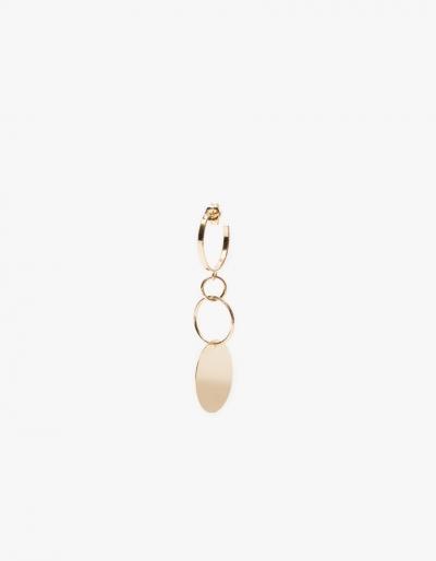Loren Stewart Xl Disk Dangle Earring