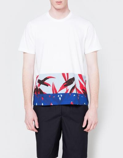 Marni Large Block Print Tee