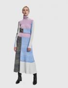 3.1 Phillip Lim Mixed Marled Patchwork