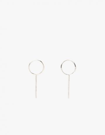 Coyote Negro O-earrings