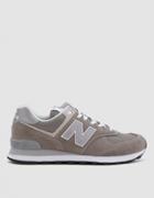 New Balance 574 Sneaker In Grey/white