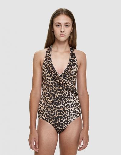 Ganni Avalon Leopard Print
