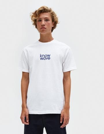 Know Wave Balanced Short-sleeve Tee In White