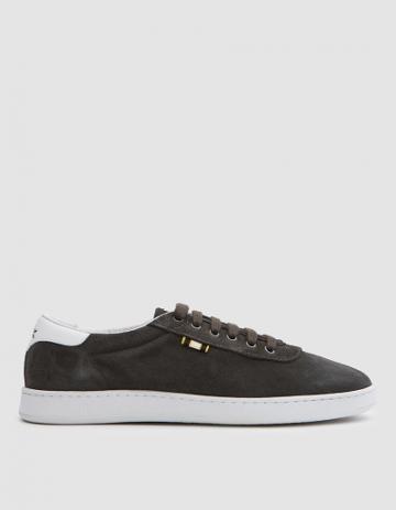 Aprix Suede Low In Dark Olive