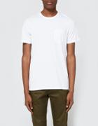 Wings+horns Original Pocket T-shirt In White
