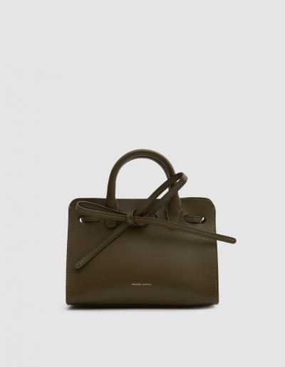 Mansur Gavriel Mini Mini Sun Bag In Olive